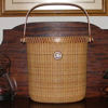 13 x 7.5 x 13 cherry tall oval.